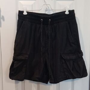 No Boundaries Black Cargo Shorts
